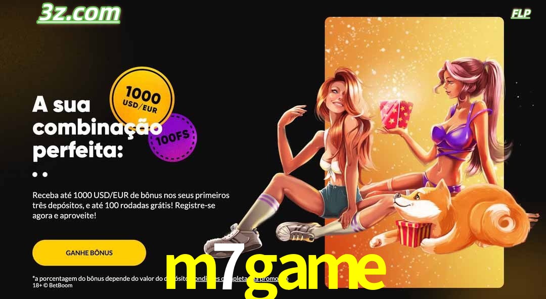 m7game cassino online Brasil com promoção especial de depósito e jackpots