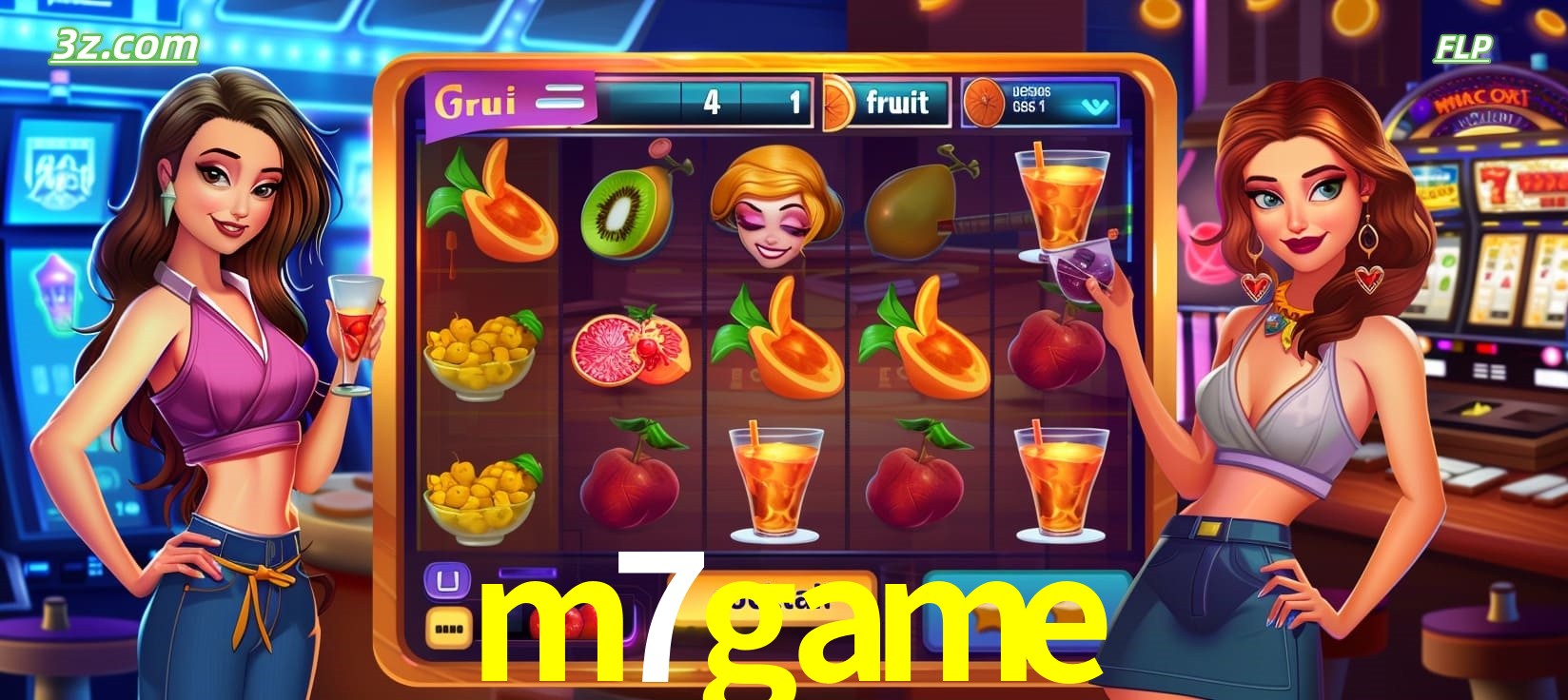 m7game cassino online com caça-níqueis de frutas e coquetéis coloridos